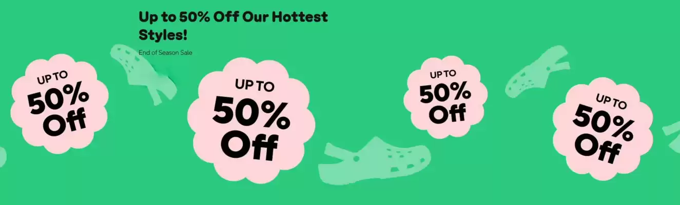 Crocs reklamblad (giltig till och med 25-06)