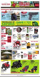 Rural King Weekly Ad Page 1
