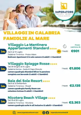 Volantino Imperatore Viaggi (valido fino al 13-09)