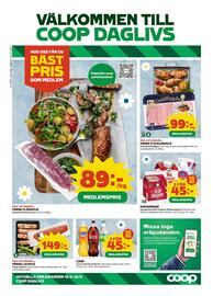 Coop Daglivs reklamblad vecka 25 Sida 1