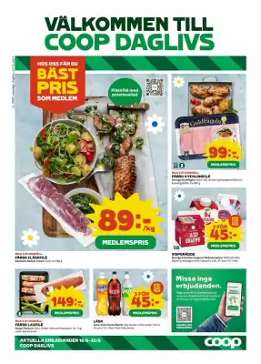 Coop Daglivs reklamblad