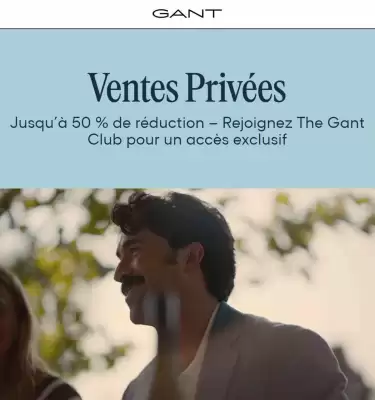 Catalogue Gant (valable jusqu'au 30-06)