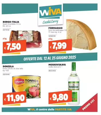 Volantino Wiva Cash&Carry (valido fino al 25-06)