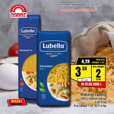 Delikatesy Sezam gazetka (ważność do 21-06)