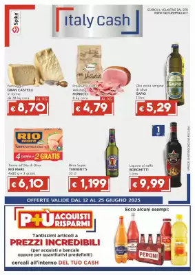 Volantino Italy Cash