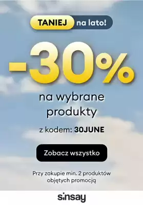 Sinsay gazetka
