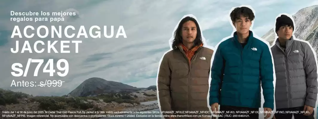 Catálogo The North Face (válido hasta 30-06)