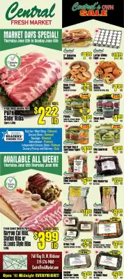 Central Fresh Market flyer (valid until 18-06)