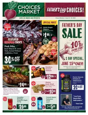 Choices Market flyer (valid until 18-06)