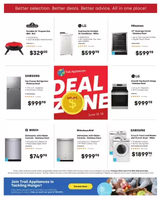 Trail Appliances flyer (valid until 18-06)
