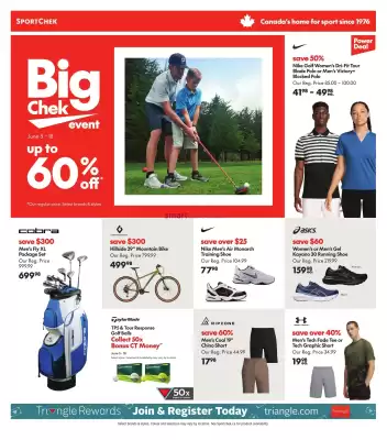 Sport Chek flyer (valid until 18-06)