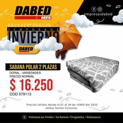 Catálogo Dabed (válido hasta 27-06)