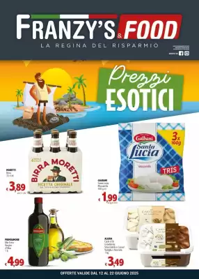 Volantino Franzy's Food (valido fino al 22-06)