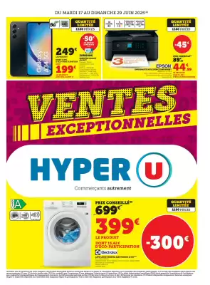 Catalogue Hyper U (valable jusqu'au 29-06)