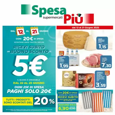 Volantino SpesaPiù Supermercati (valido fino al 21-06)