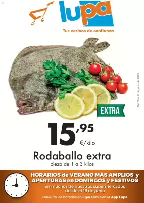 Folleto Supermercados Lupa (válido hasta el 18-06)