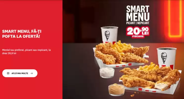 Catalog KFC (valid până la 25-06)
