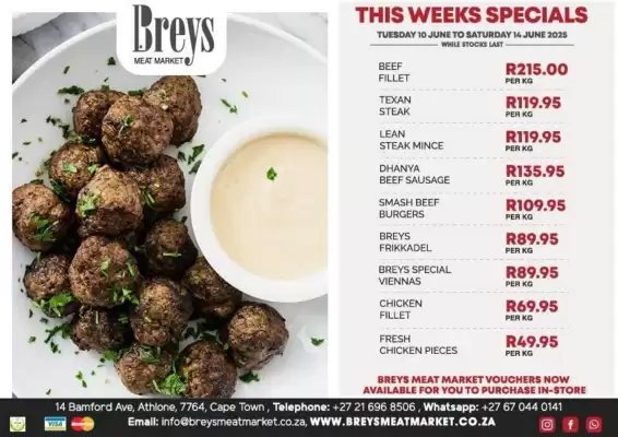 Breys Meat Market catalogue