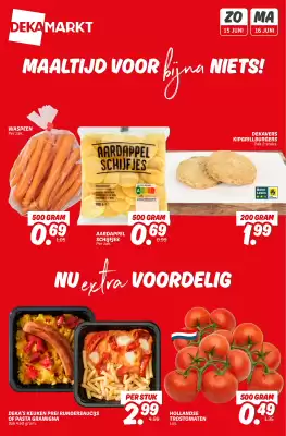 Dekamarkt folder - Nu of Nooit voordeel (geldig t/m 16-06)