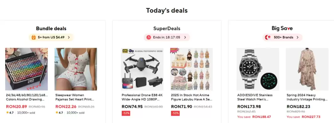 Catalog AliExpress (valid până la 23-06)