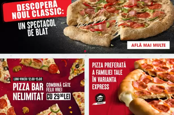 Catalog Pizza Hut (valid până la 25-06)