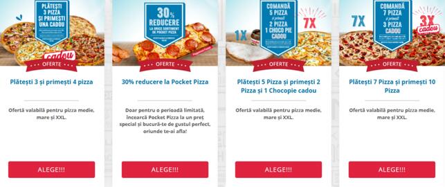 Catalog Domino's Pizza Pagină 1