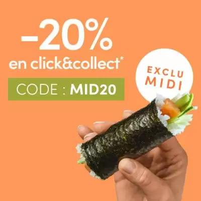 Catalogue Sushi Shop (valable jusqu'au 29-06)