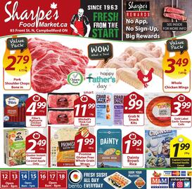 Sharpe's Food Market flyer Page 1