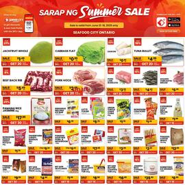 Seafood City Supermarket flyer Page 1