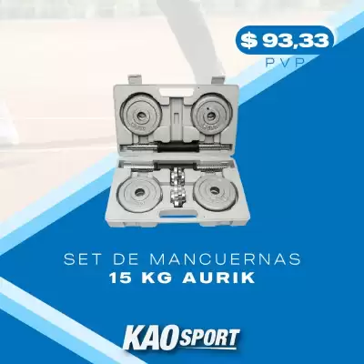 Catálogo Kao Sports Center (válido hasta 15-06)