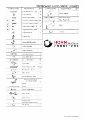 Horn Furniture catalogue (valid until 30-06)