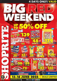 Shoprite catalogue Page 1
