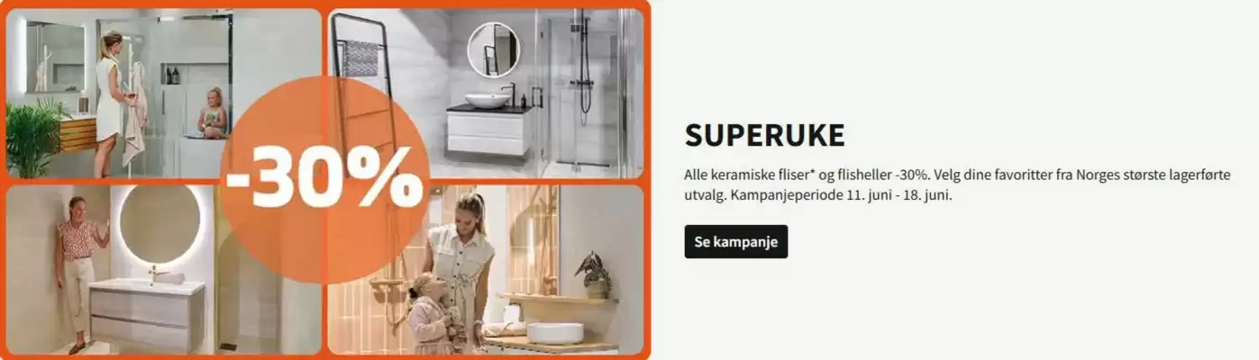 Flisekompaniet Kundeavis (gyldig til 18-06)