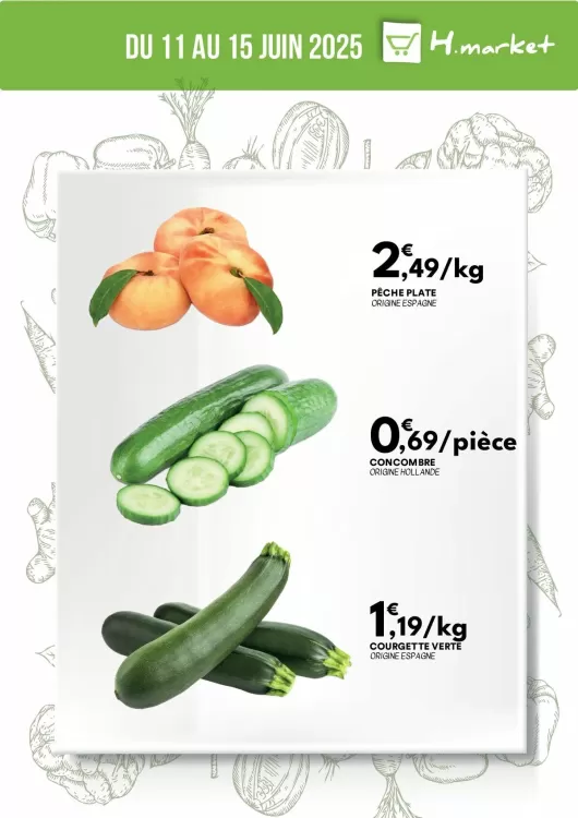 Catalogue Hmarket (valable jusqu'au 21-06)