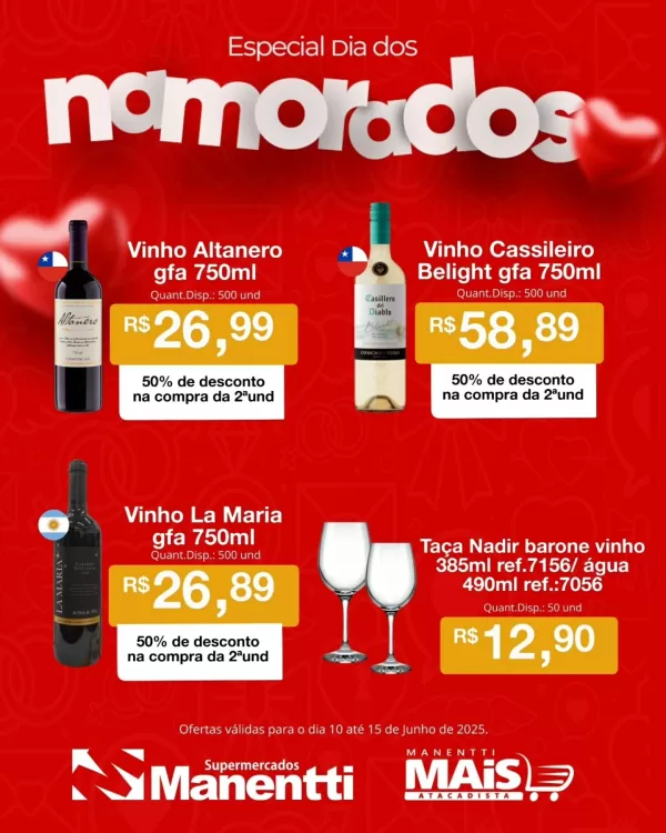 Catálogo Supermercados Manentti (válido até 15-06)
