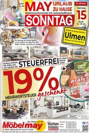 Möbel May Prospekt woche 24 Seite 1