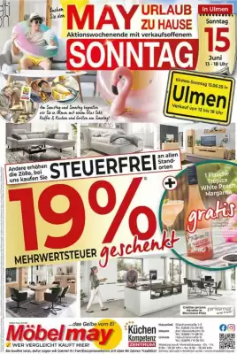 Möbel May Prospekt (gültig bis 18-06)