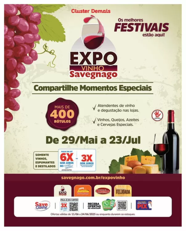 Catálogo Supermercados Savegnago (válido até 24-06)