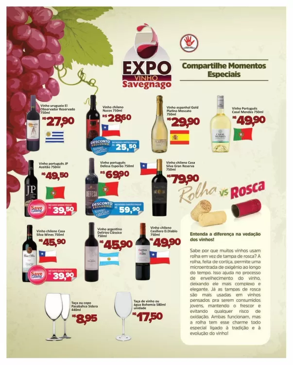 Catálogo Supermercados Savegnago (válido até 24-06)