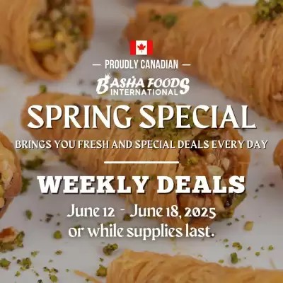 Basha Foods flyer (valid until 18-06)