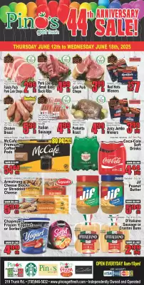 Pino's flyer (valid until 18-06)