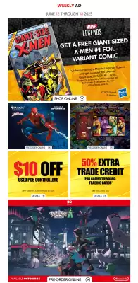 GameStop flyer (valid until 18-06)