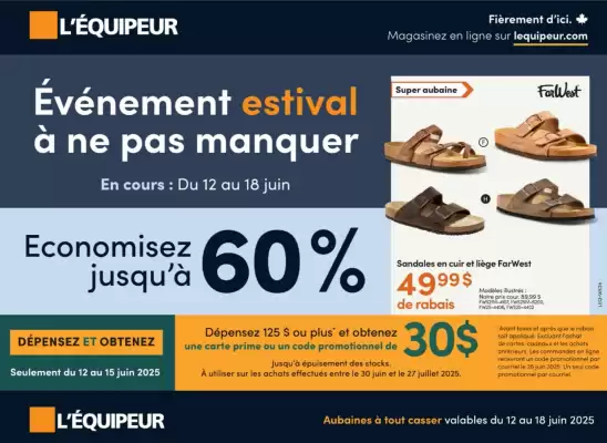 L'équipeur flyer (valid until 18-06)
