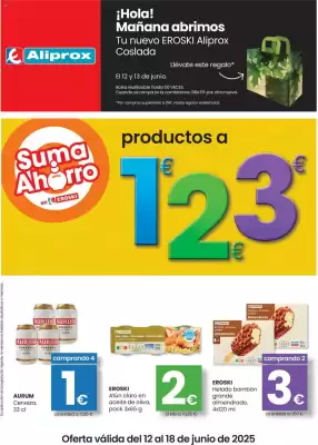 Folleto Aliprox (válido hasta el 18-06)