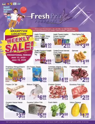 FreshPro Foodmart flyer (valid until 19-06)