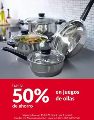 Catálogo Sodimac (válido hasta 15-06)