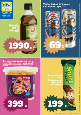 Family Diszkont akciós újság (érvényes eddig: 18-06)