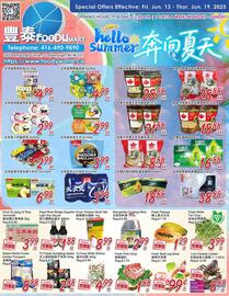 Foody Mart flyer week 24 Page 1