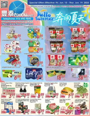 Foody Mart flyer (valid until 20-06)