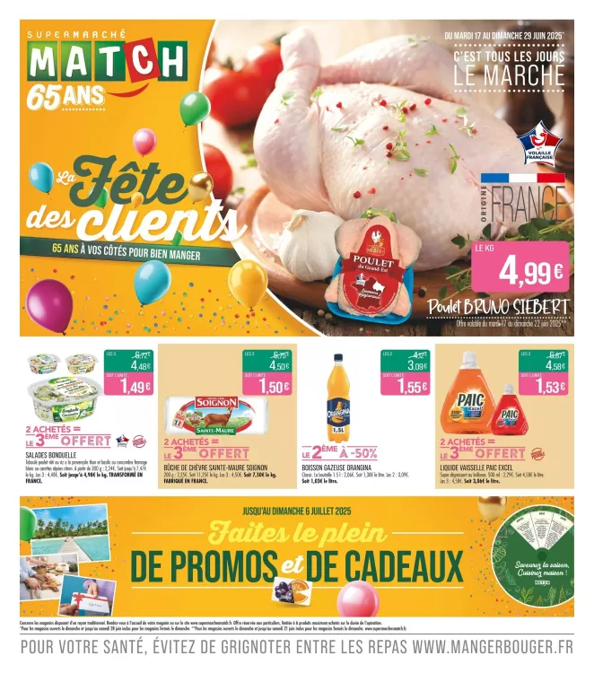Catalogue Match (valable jusqu'au 29-06)